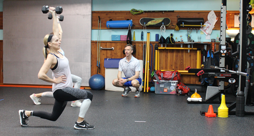 women working out